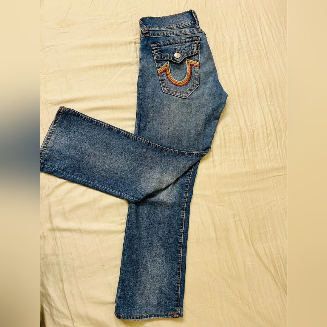 True Religion Men's Blue Jeans